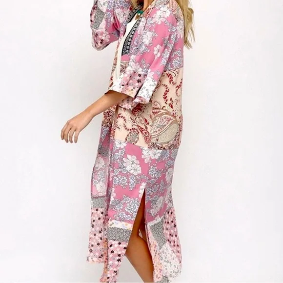 Gigio Kimono New with Tags Size S Beautiful - Picture 3 of 7